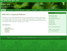 Tablet Screenshot of kohyee.com